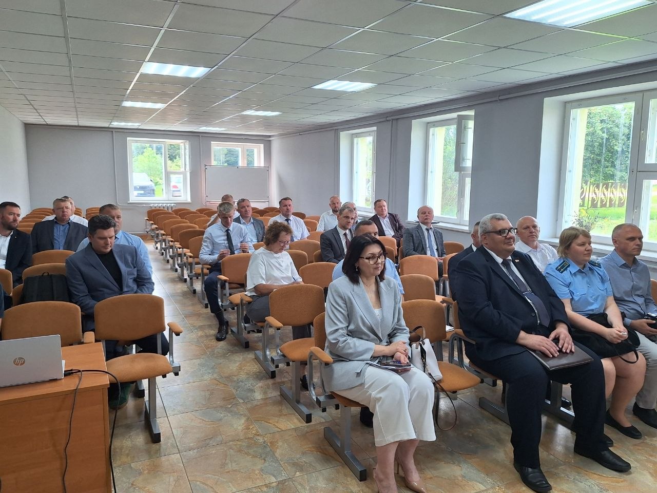 Совместное заседание Лидского районного совета нанимателей